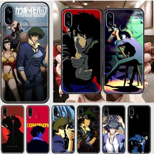 Cowboy Bebop Phone case For Huawei Honor 6 7 8 9 10 10i 20 A C X Lite Pro Play black luxury cover 3D prime trend cell cover