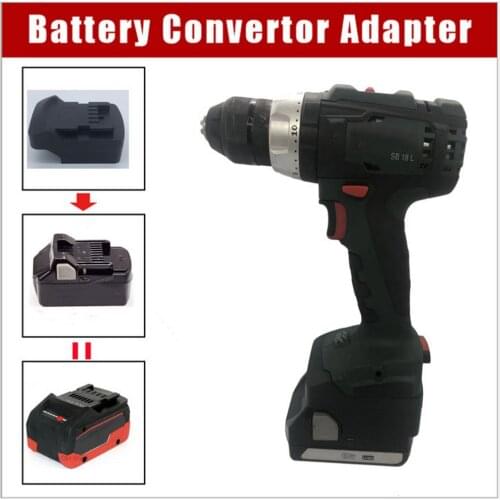 DIY Battery Adapter Hitachi BSL1815X BSL1830 18V Lithium Battery To Metabo 14.4-18V Battery Power Tool Convertor Accessories
