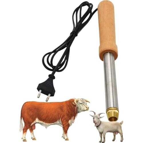 1PCS electric dehorner for calf cattle rod type lamb sheep farming equipment livestock farm tool