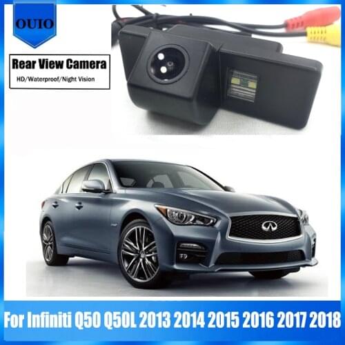 HD Rear view camera For Infiniti Q50 Q50L 2013 2014 2015 2016 2017 2018 Night Vision Waterproof Parking Reversing Camera