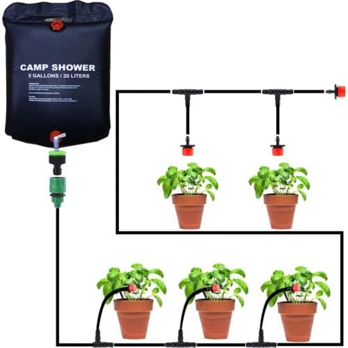 Garden Drip Irrigation System 10M hose micro spray watering kit Plant Save water Horticulture DIY Automatic watering device