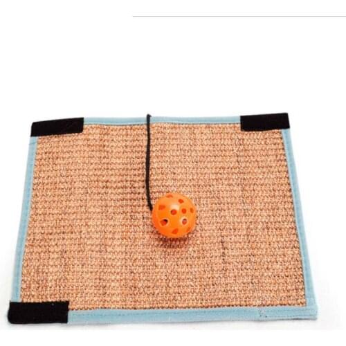 Pet Cat Scratch Board Mat Natural Sisal Sofa Protection Pet Toys House Furniture Anti-scratch Pets Grinding Claw Scratching Post