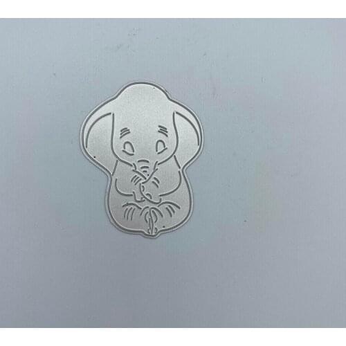 Elephant Metal Cutting Dies Stencils Scrapbooking Decorative Embossing Folder Carbon Steel Paper Card DIY