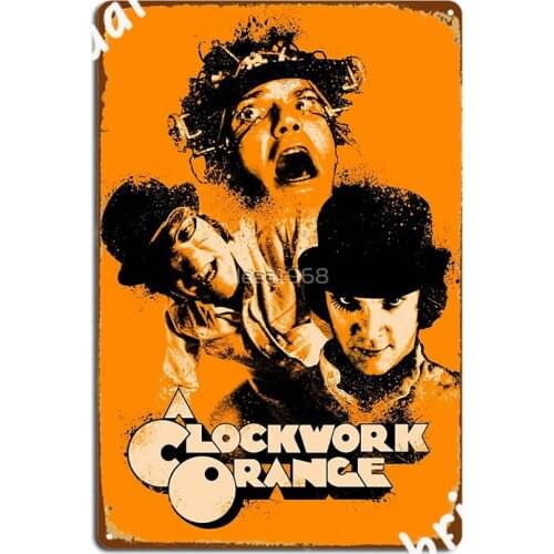 Clockwork Alexes Metal Plaque Poster Garage Decoration Home Wall Pub Designing Tin Sign Poster