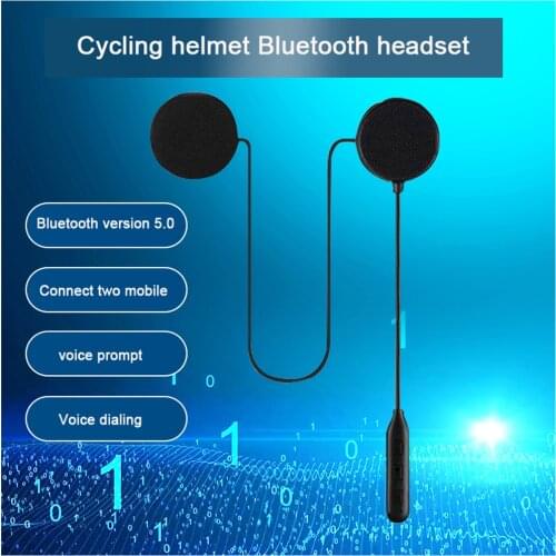 Motorcycle bluetooth helmet headset with stereo speakers hands free talking enjoy music and conduct calls while driving