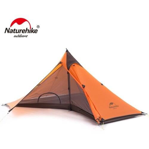 Naturehike Minaret Hiking Tent Ultra-light Camping Tents For One Person With Mat NH17T030-L