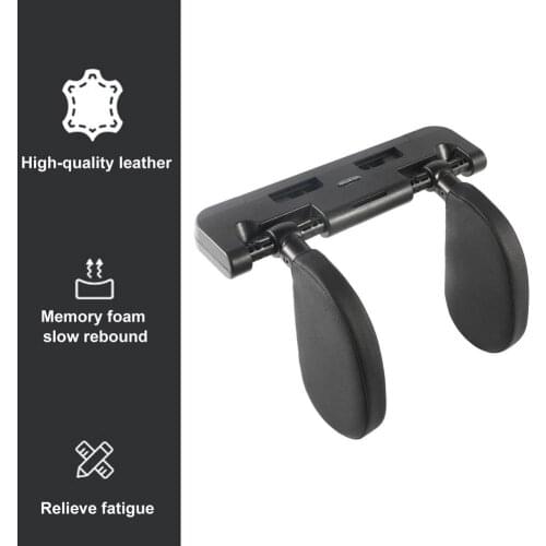 Upgrade Auto U-shaped Headrest By Car Sleep Head And Neck Memory Foam Pad Support Plate Removable Head Rest Sleep Accessories