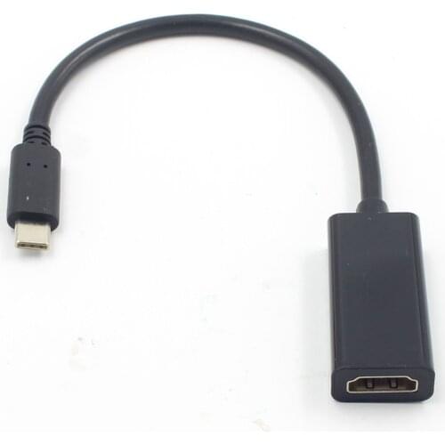 USB Type-C to HDMI Adapter 4K 30Hz Type C 3.1 Male to HDMI Female Cable Adapter Converter for New MacBook