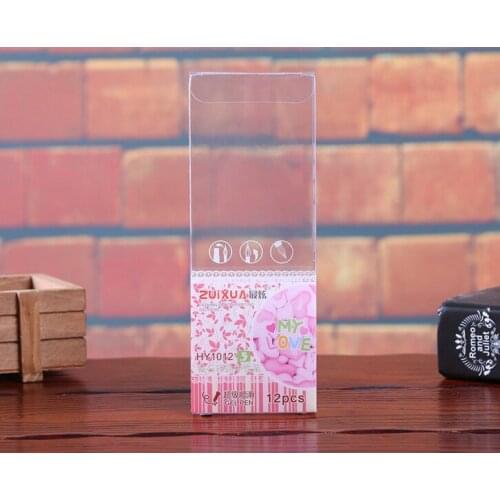Food Grade Baby Blanket Box Gift Decorative Plastic Box,Custom Full Colors Printing transparent packaging box ---DH40061