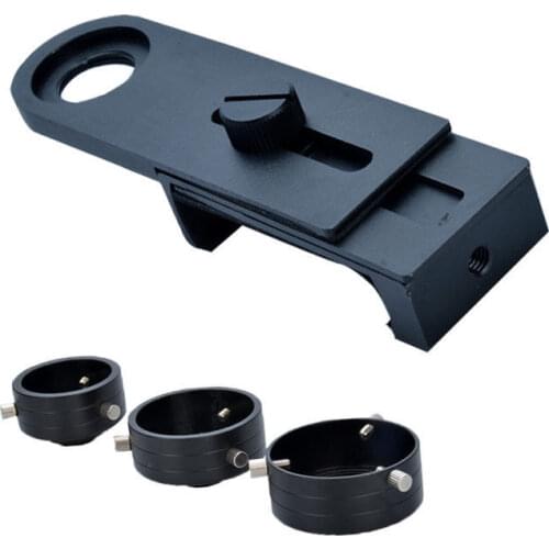 Full Metal Stable-bracket Universal Mobile Phone Holder Clip Astronomical Telescope Mount Spotting Scope Eyepiece Slit Lamp