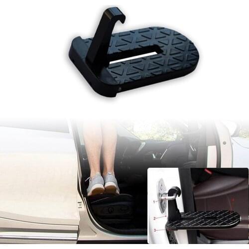 Portable Folding Car Door Pedal Vehicle Door Foot Pedal Hook For Passat Pedal Car Side Hook Door Car Scuff Pedal Plate Door