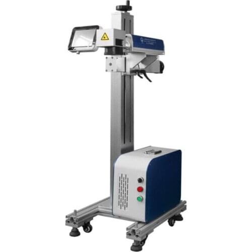 Software EZ-CAD 15 W 30W Dynamic Co2 Laser Marking Machine For Production Date