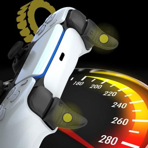 Anti-Slip L2 R2 Trigger Extender Replacement Parts for PS5 Games & Accessories N0PB