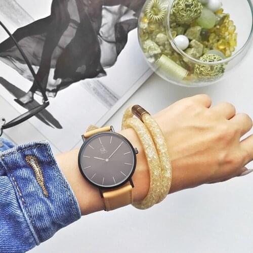 Shengke Large Ladies Watch