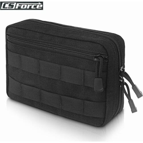 Tactical Accessory Bag Molle Pouch Utility Water-Resistant EDC Pouch Multi-Purpose Military Tool Pack for Vest Backpack Nylon