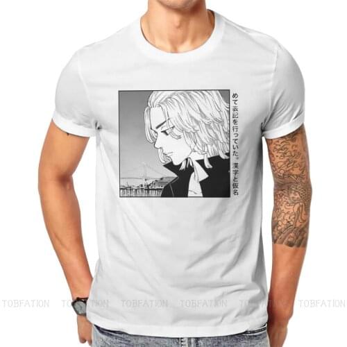 Tokyo Revengers Anime Mikey T Shirt Vintage Grunge Summer Plus size Cotton Mens Clothing Harajuku O-Neck TShirt