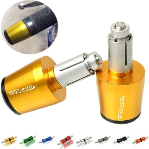 Motorcycle Handlebar Grip Ends Silder Plugs CNC Handle Bar Ends Cap For YAMAHA XJ6 N / XJ6 XJ 600 S XJ 900 S DIVERSION 1995-2003