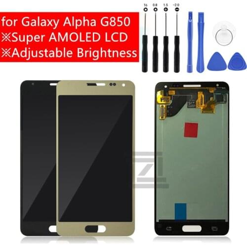For Samsung Galaxy Note 4 Mini Alpha LCD Display Touch Screen Digitizer for LCD Display for Galaxy Alpha G850F G850T G850M