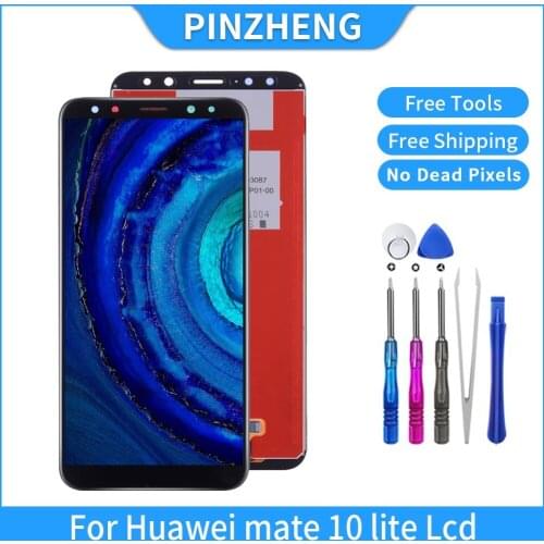 PINZHENG High Quality LCD For Huawei Mate 10 Lite RNE L01 L02 L03 L21 LCD Touch Mobile Lcd Screen Digitizer Replacement Display