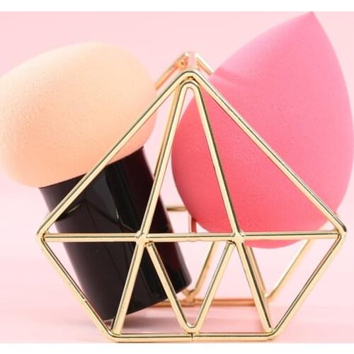 1pcs Hot Sale Beauty Makeup Sponge Holder Powder Puff/Blender/Makeup Sponge Drying Stand Storage Rack Makeup Puff Rack Free Ship