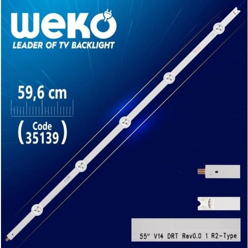 55 V14 DRT REV0.0 1 R2-TYPE - 6916L-1450A - 59.6 CM 5 LED- (WK-867)