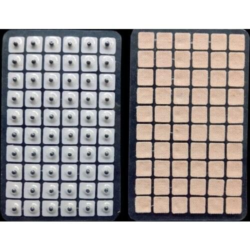 600pcs/lot Ear Care Seeds Sticker Ear Massage Therapy Needle Patch Auricular Auriculotherapy Vaccaria Wholesale