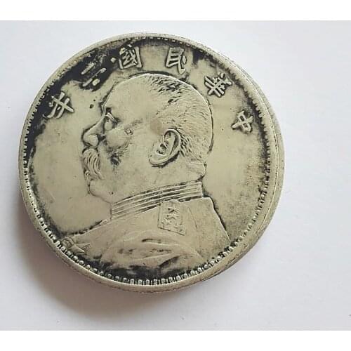 Free Shipping Coins Cupronickel Big head silver yuan Ancient Antique China Silver Dollar Coins 10pcs/lot