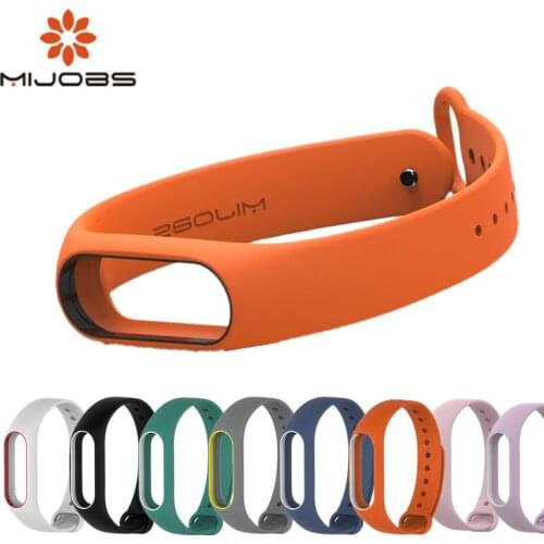 Bracelet Wristbands Band wrist Strap for xiaomi mi band 2 Mijobs Bracelet for xiaomi mi band 2 Strap Silicone Strap mi band 2
