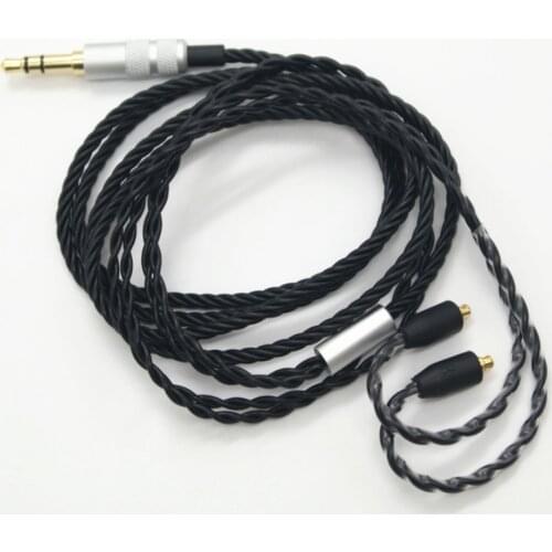 DIY MMCX earphone cable 4 share for SE215 UE900 w40 w50 w80 1pcs