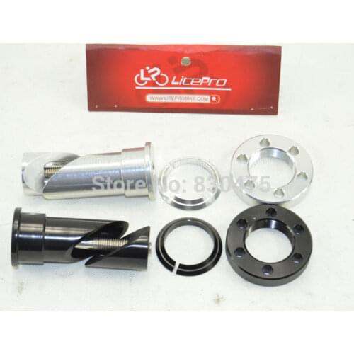 Litepro head tube adapter no teeth head tube converter folding bike teethless tube adapter 410 kt510 061