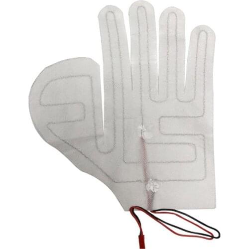 Gloves Heating Sheet Lithium Battery Power Supply 3-Speed Temperature Adjustable Heating Sheet Pad For Winter