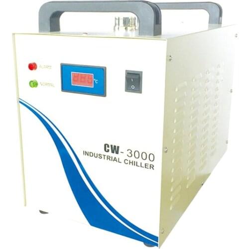 220V 60Hz CW-3000 Thermolysis Industrial Water Cooler Chiller for CNC/ Laser Engraver Engraving Machines