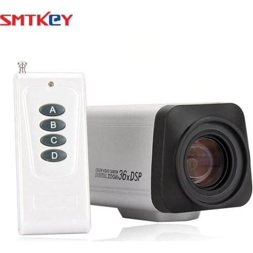 SMTKEY 2.0MP Auto focus Zoom 3.0-90mm Lens Box AHD CCTV Camera 36X 1080P AHD Camera with remote control