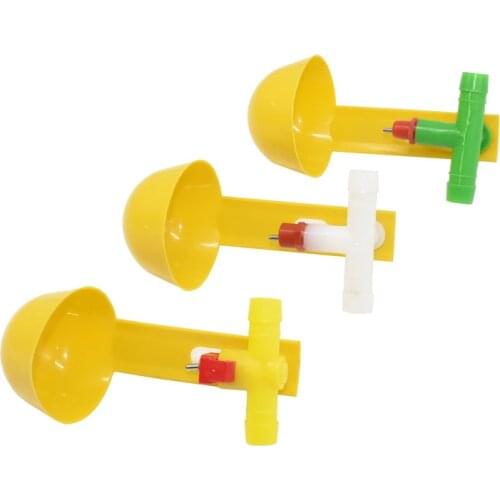 5 set Steel columns drinking Quail automatic drinking cup Bird equipment Chicken farming equipment Poultry hanging cup drinker