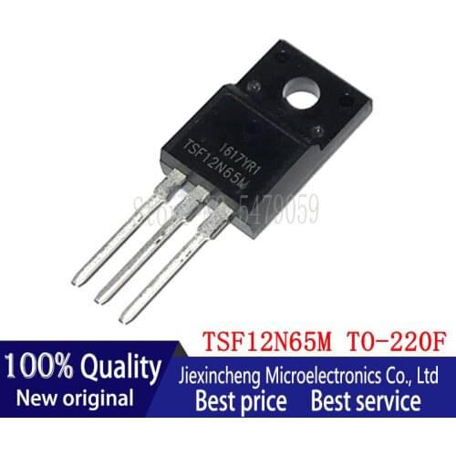 10PCS 12N65KL-TF1-T 12N65KL SW12N65 TPA65R520D SLF70R900S2 TMA10N65H TSF12N65M TO220F MOS transistor New original