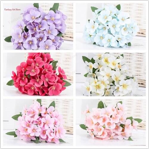 Bouquet New Begonia Flower Artificial Flower Real Fake Flower Bouquet, Wedding Decoration with Fresh Flowers for Home Decoration