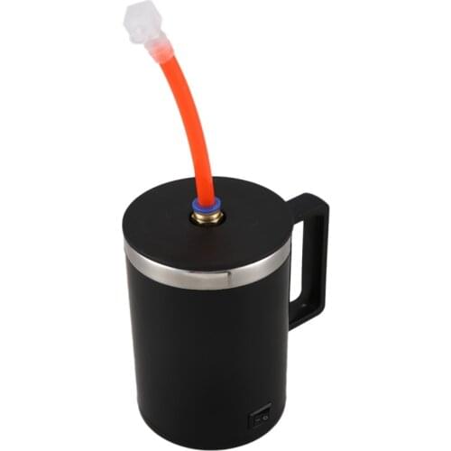 Black Car Headlight Refurbishment Headlight Repair Tool Headlight Repair Car Heating Atomization Cup with Anti-Drip Nozzle EU Pl