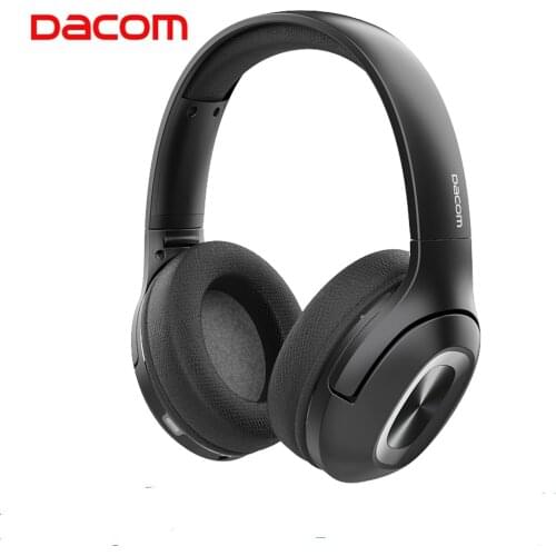 Dacom HF002 Bluetooth v5.0 Headphones Over Ear Earphone 1200mAh Bluetooth Wireless Headphone Bass Head Phone For Phone Laptop