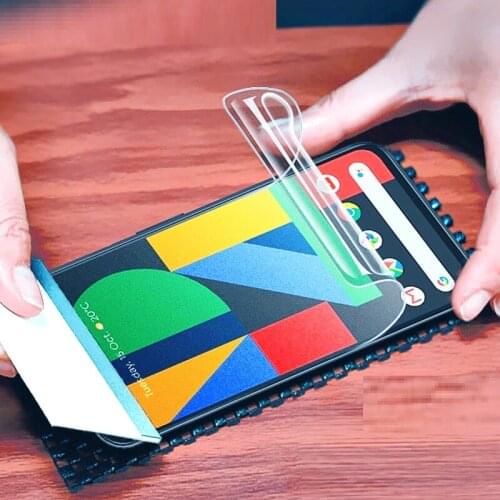 100D Soft Hydrogel Film For Google Pixel 4A Front Screen Protector for Google Pixel 5 5XL 4 4Xl Nano Film Not Glass