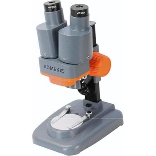 20X 40X Mini Birthday Gift Toys LED Student Children Pocket Stereo Microscope Circuit Board Mobile Phone telephone Repairing