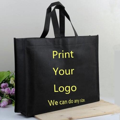 Mini wholesale 300pcs! HIgh quality nonwoven bags custom shopping bag non woven,print your logo shopping bag,make size color