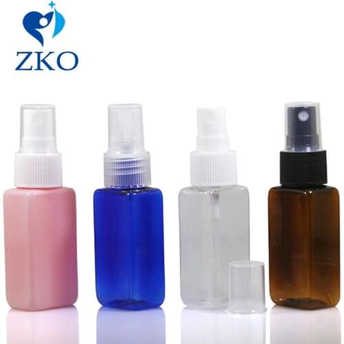 500pcs 30ml square shape plastic bottle Cosmetic spray bottle for personal care Cosmetics bottle free shipping refillable bottle