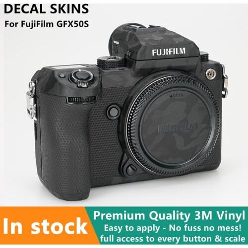 Anti-Scratch Fuji GFX 50S Camera Body Protective Skin For FujiFilm GFX50S Camera Protector 3M VinylSticker Cover Film