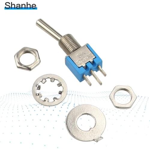 SMTS-102 Sub-Miniature 5mm toggle switch ON-ON 3A 125VAC