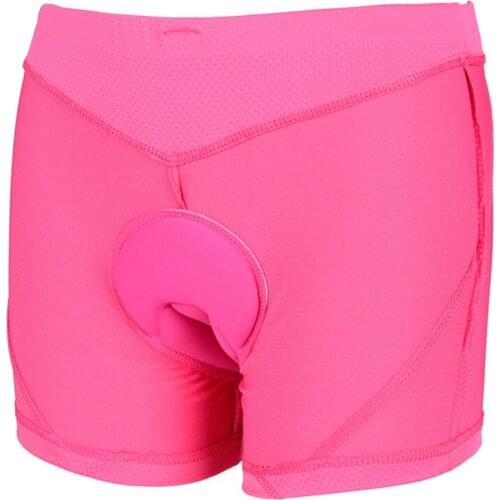 Cycling Shorts 8mm Thick Gel Padded Breathable Bicycle Bike Biking Underwear Pink Shockproof Breathable Women Shorts