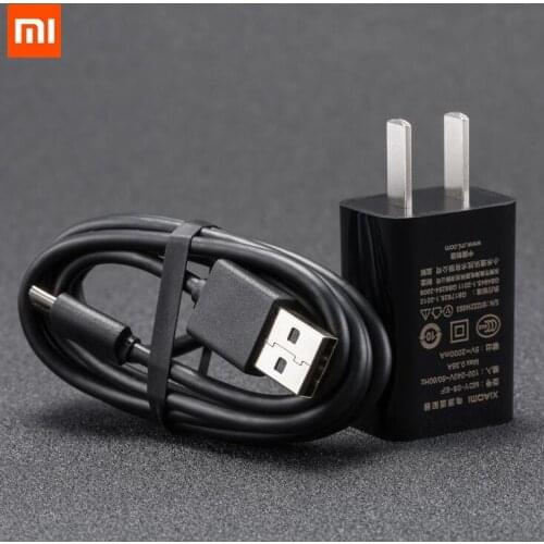 Xiaomi Phone Charger Wall AC to USB Adapter original for Xiaomi Redmi Pro Helio x25 MI PAD 2 3 TypeC type c cable data charging