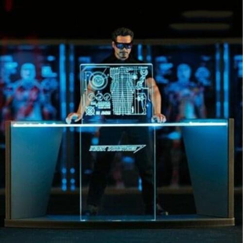 1/6 TOYS-BOX TB038 Acrylic Table High-Tech Console 2.0 Fit 12" Sci-Fi Scene