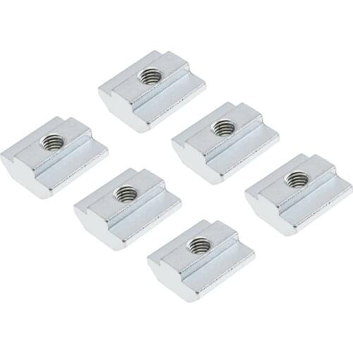 1PCS M8 for 40 Series Slot T Nut Sliding T Nut Hammer Drop In Nut Fasten Connector 4040 Aluminum Extrusions