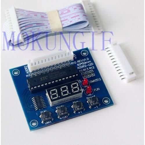 20pcs ADDR2-LED DMX controller DMX-Relays,DMX512 to ADDR2 12pin wire use for led controller, led lamp, LED RGB strip