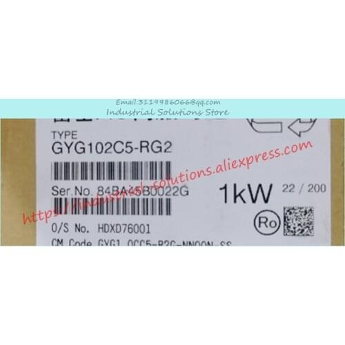 200V 1000W 1KW Servo System Amplifier Driver And Motor RYH152F5-VV2 + GYG102C5-RG2 New